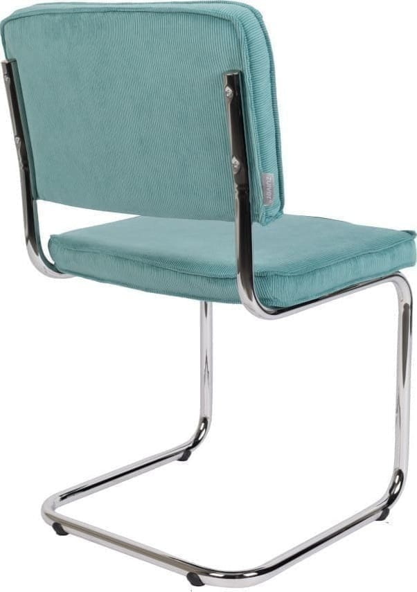 Eetkamerstoel Ridge Rib Blue 12a Zuiver ZVR1006007