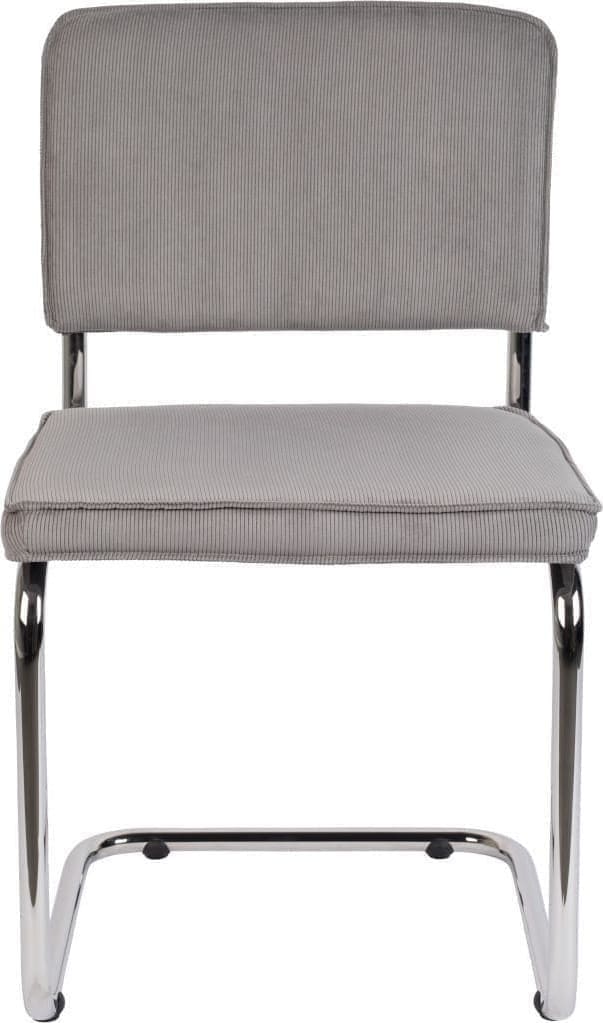 Eetkamerstoel Ridge Rib Cool Grey 32a Zuiver ZVR1100076