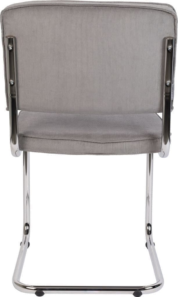 Eetkamerstoel Ridge Rib Cool Grey 32a Zuiver ZVR1100076