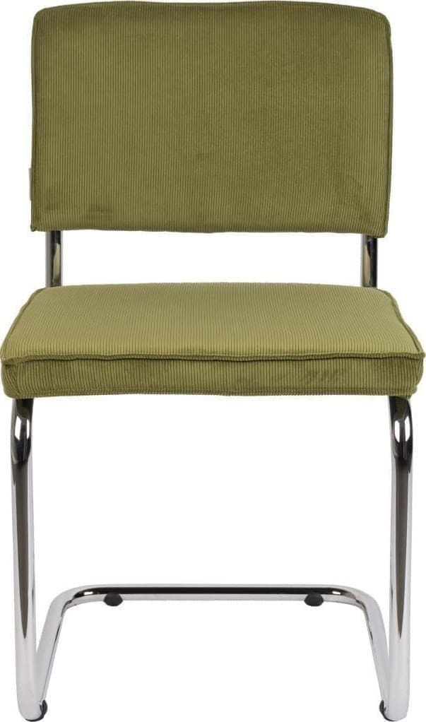 Eetkamerstoel Ridge Rib Green 25a Zuiver ZVR1006009