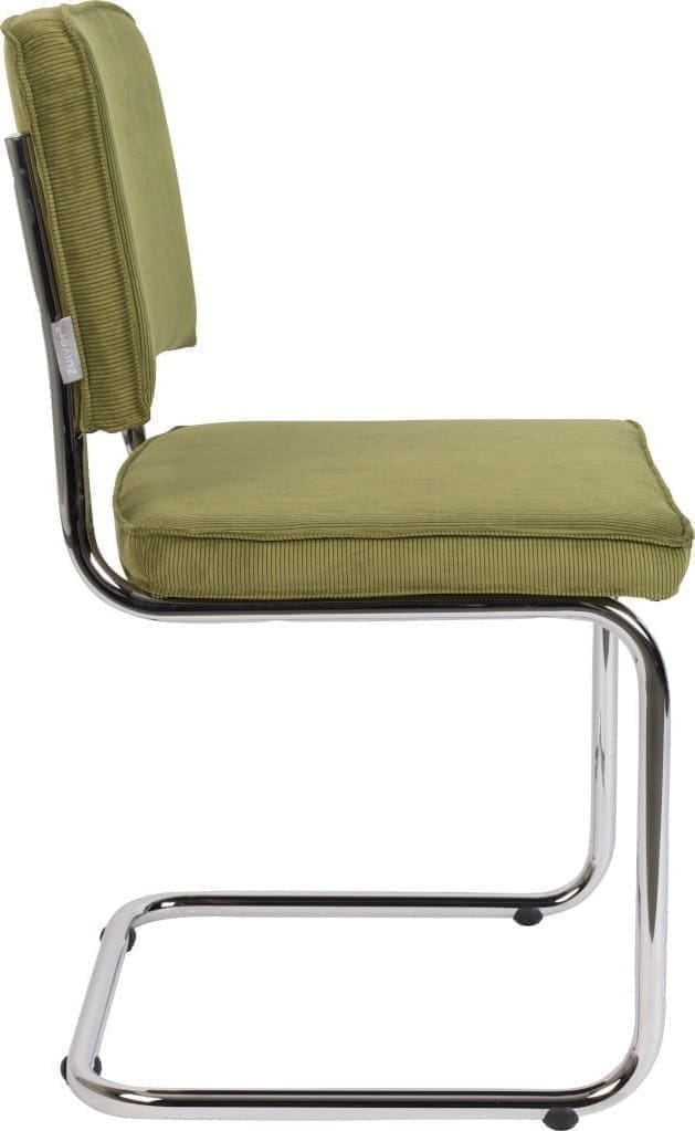 Eetkamerstoel Ridge Rib Green 25a Zuiver ZVR1006009