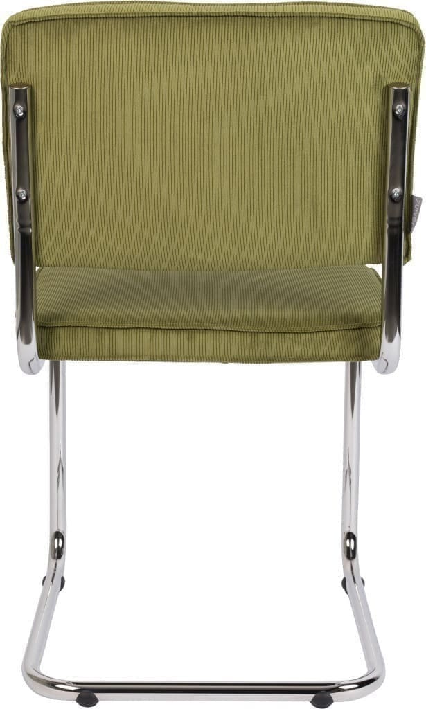 Eetkamerstoel Ridge Rib Green 25a Zuiver ZVR1006009