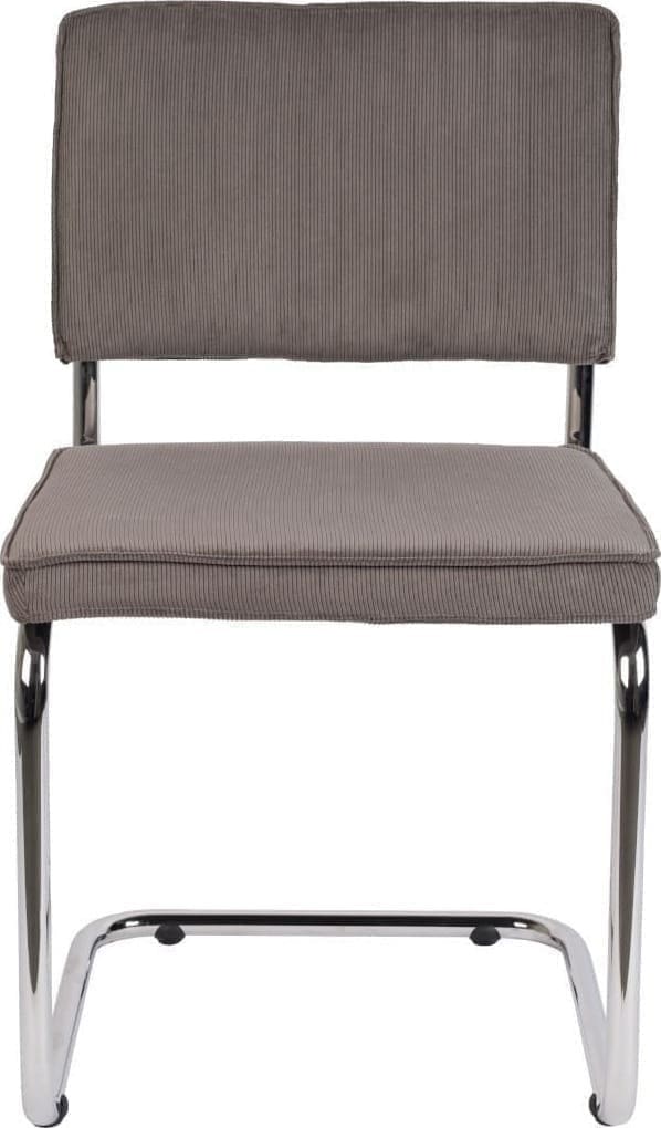 Eetkamerstoel Ridge Rib Grey 6a Zuiver ZVR1006005