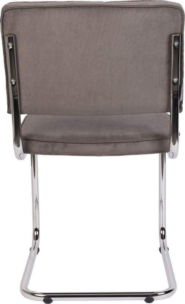 Eetkamerstoel Ridge Rib Grey 6a Zuiver ZVR1006005
