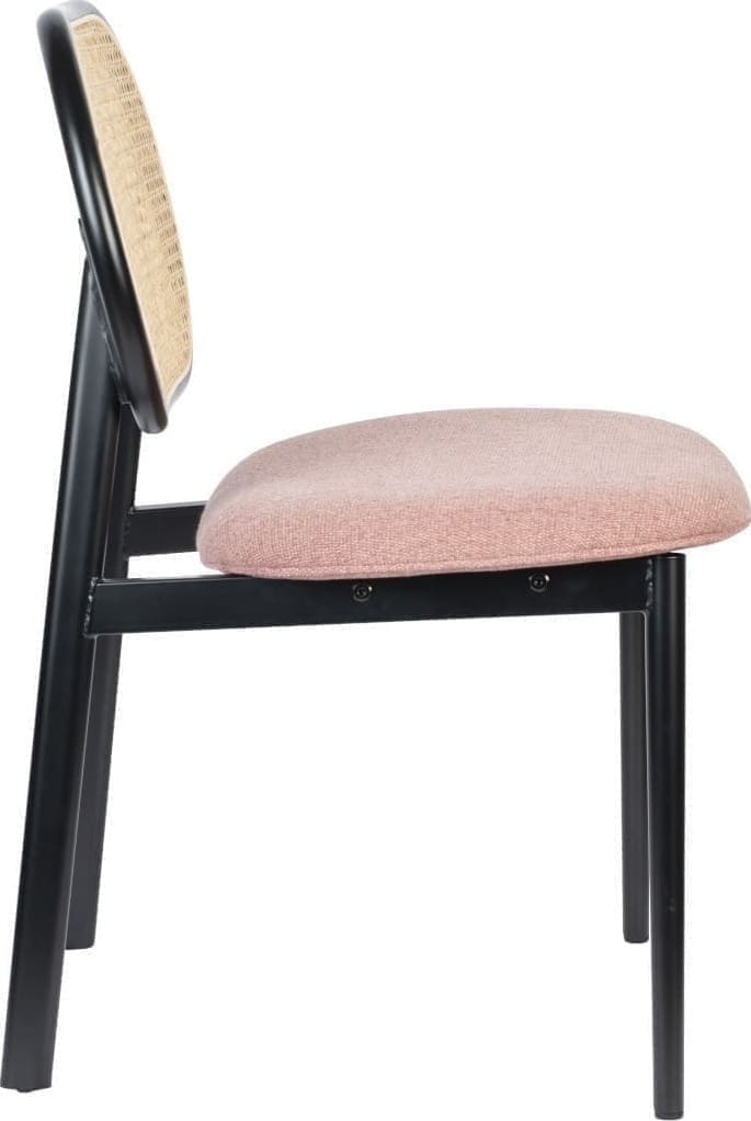 Eetkamerstoel Spike Natural/pink Zuiver ZVR1100470