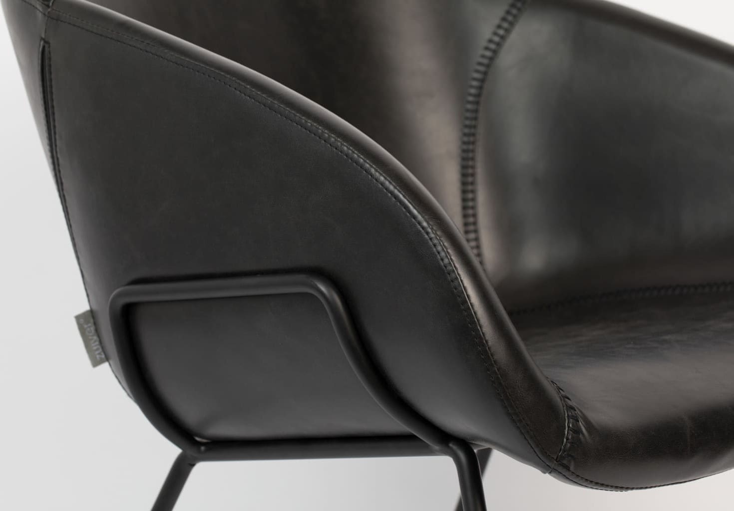 Fauteuil Feston Black Zuiver Fauteuil ZVR3100072