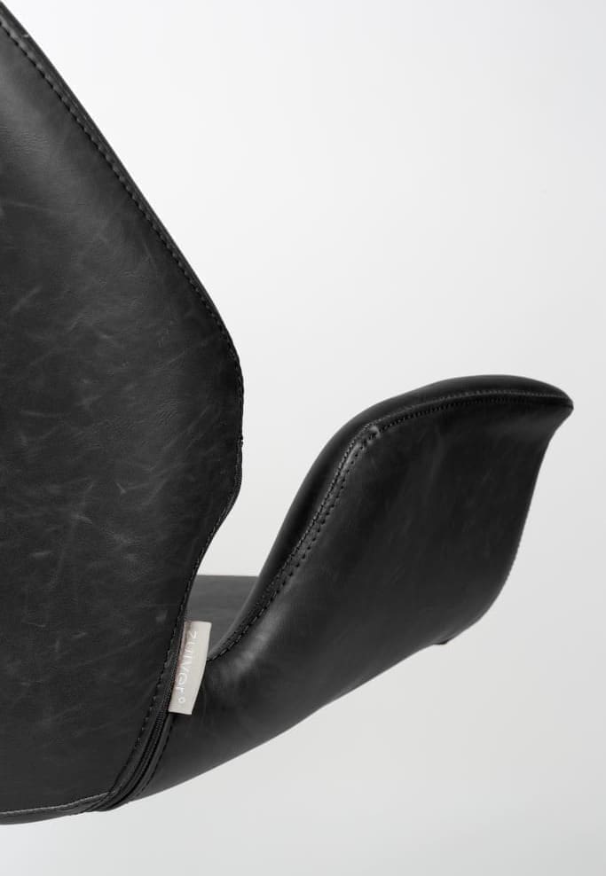 Fauteuil Nikki All Black Zuiver ZVR3100065