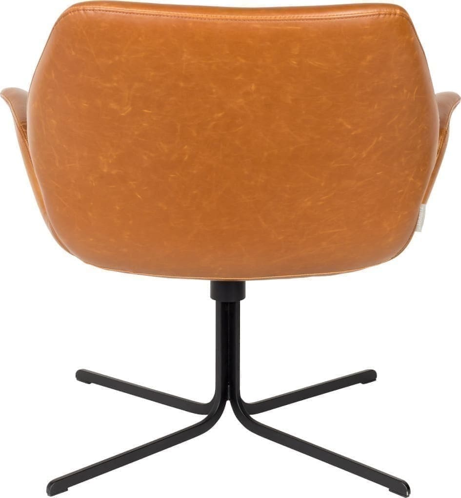 Fauteuil Nikki All Brown Zuiver ZVR3100066