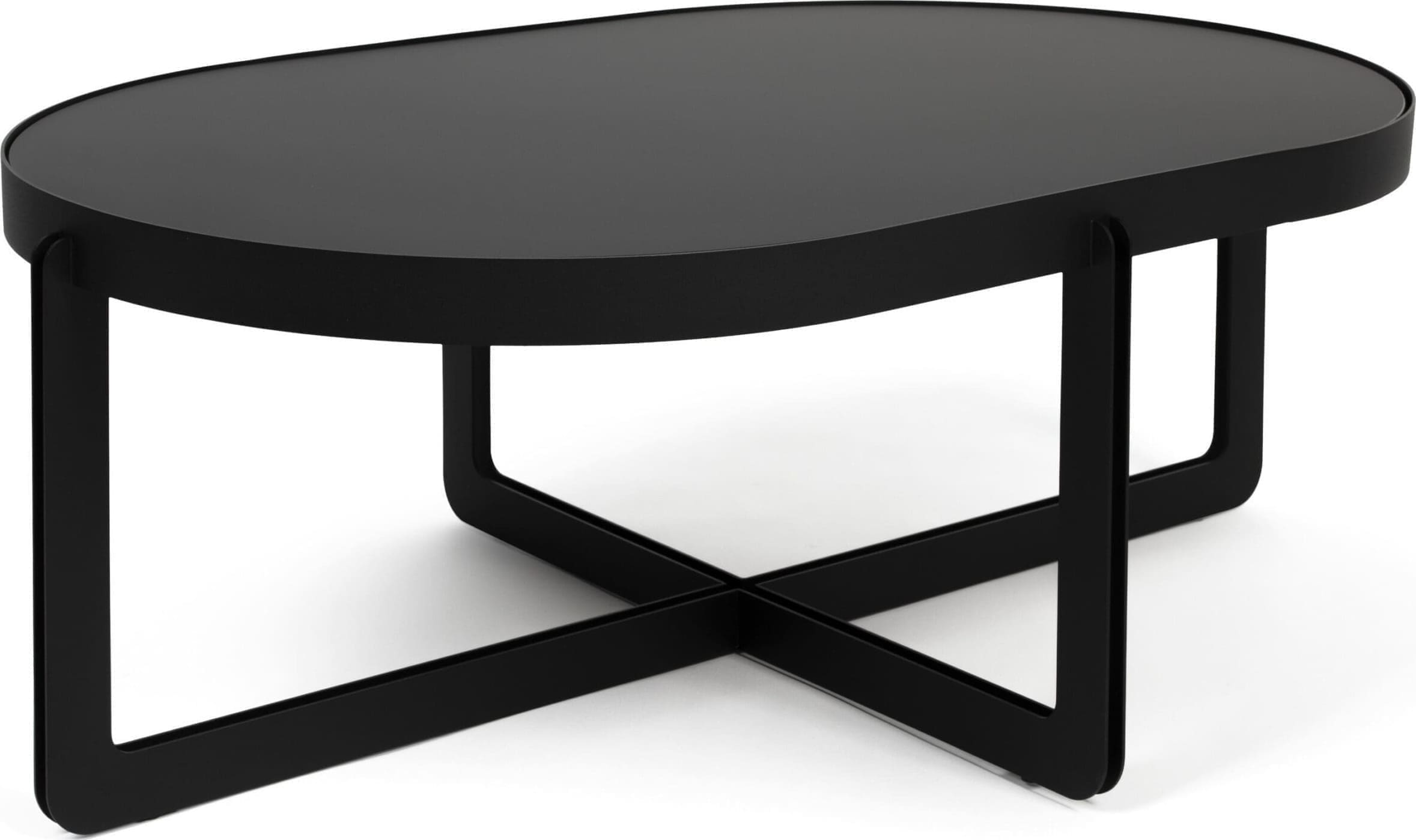 Salontafel Centre Oval Black Zuiver  ZVR1000928