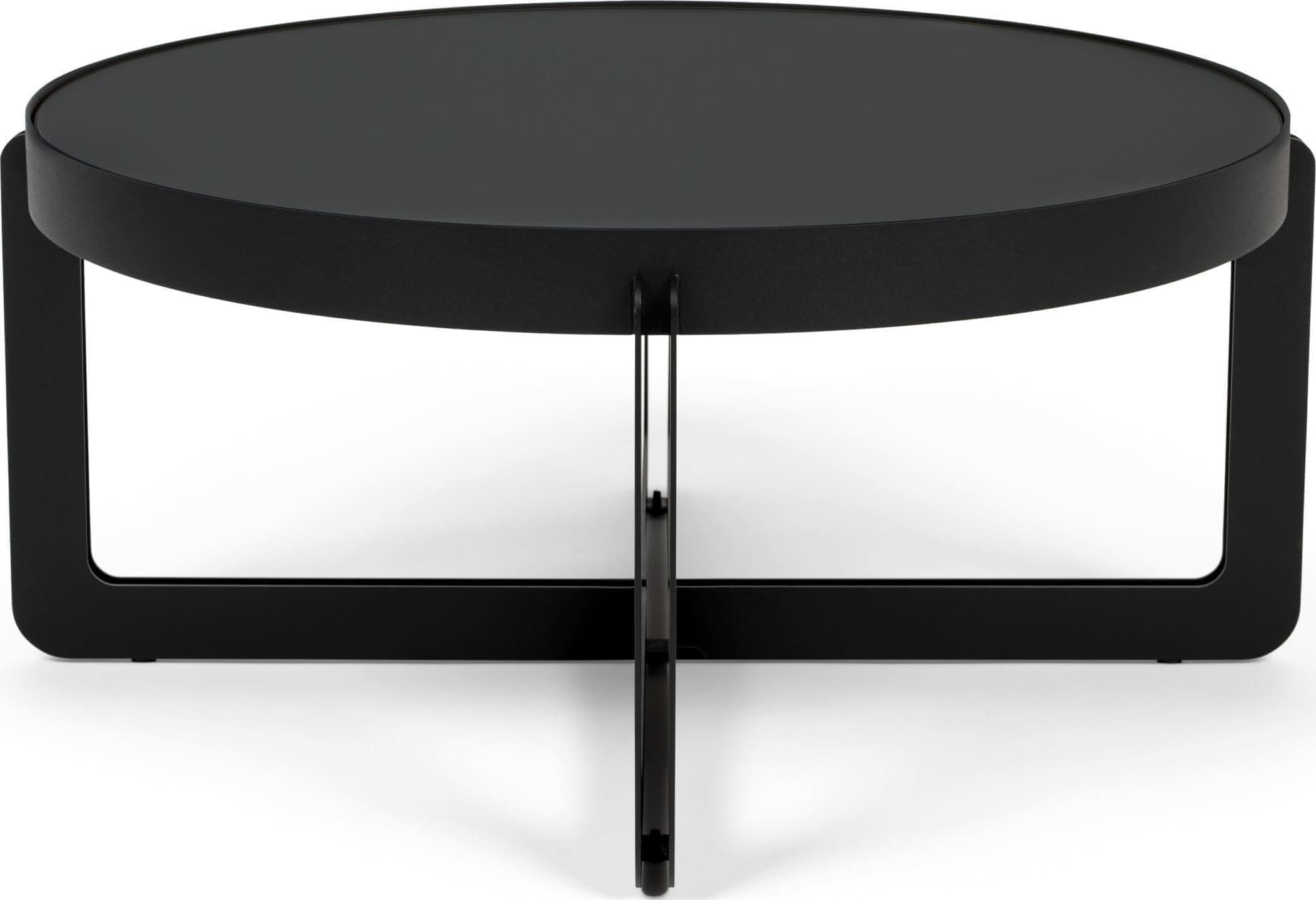 Salontafel Centre Round Black Zuiver ZVR1000929