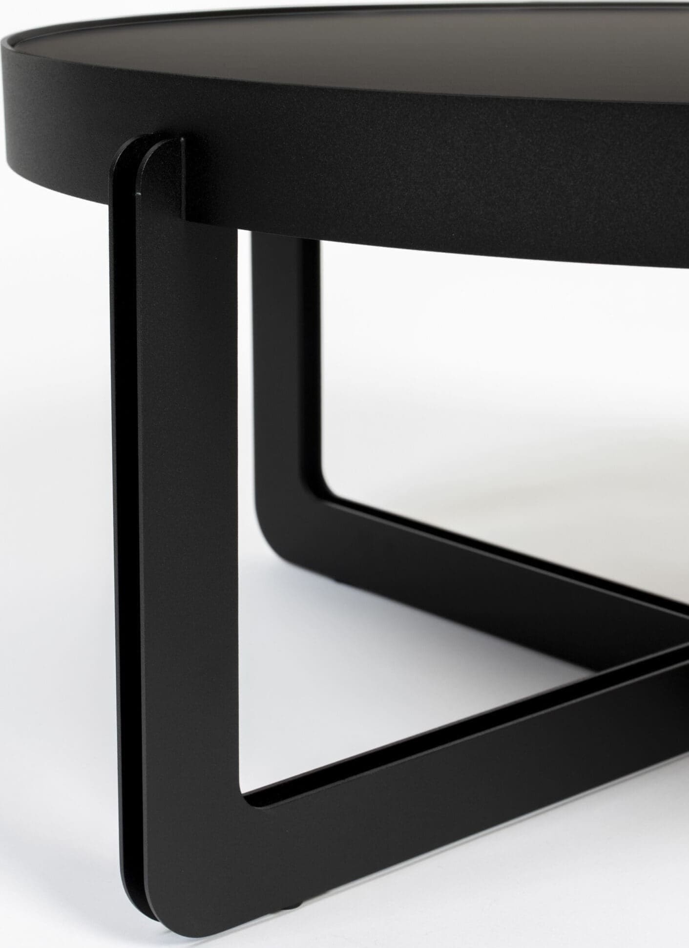 Salontafel Centre Round Black - Afbeelding 7