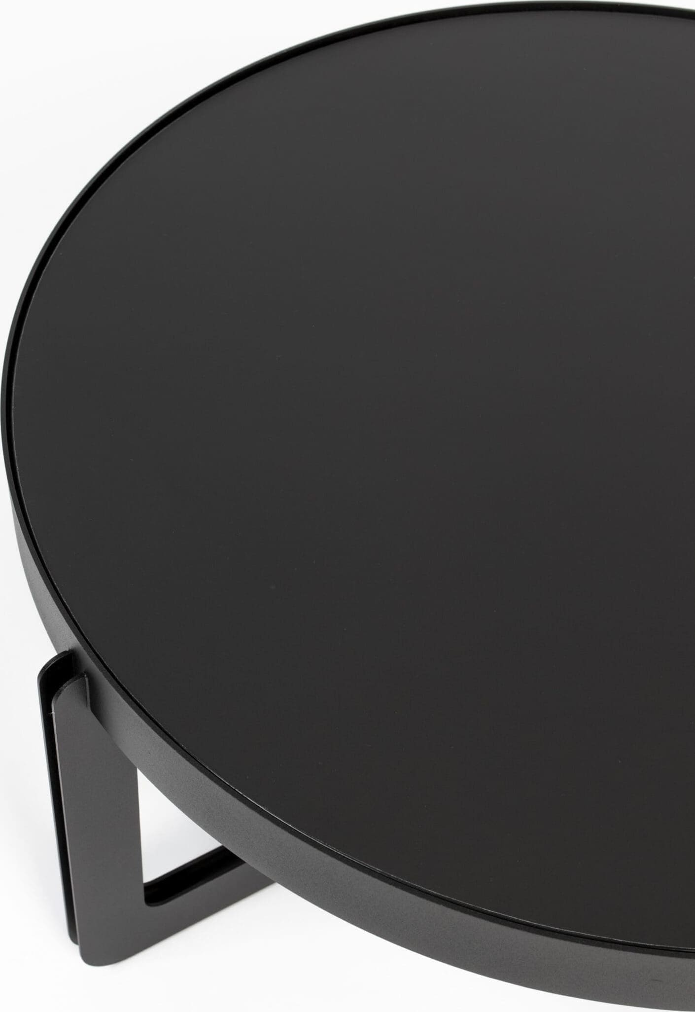Salontafel Centre Round Black - Afbeelding 3