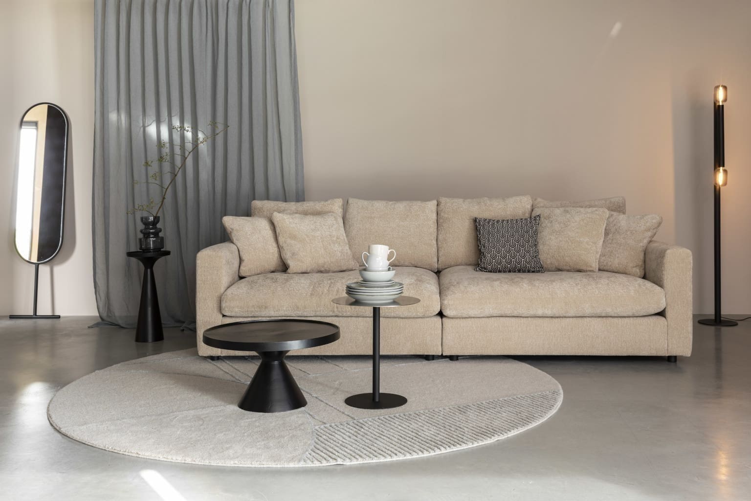 Salontafel Floss Black Zuiver ZVR2300233