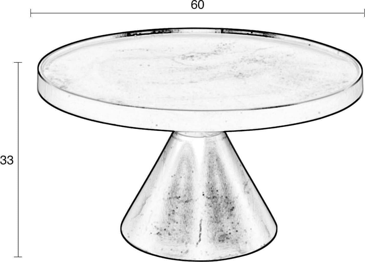 Salontafel Floss Grey Zuiver ZVR2300234