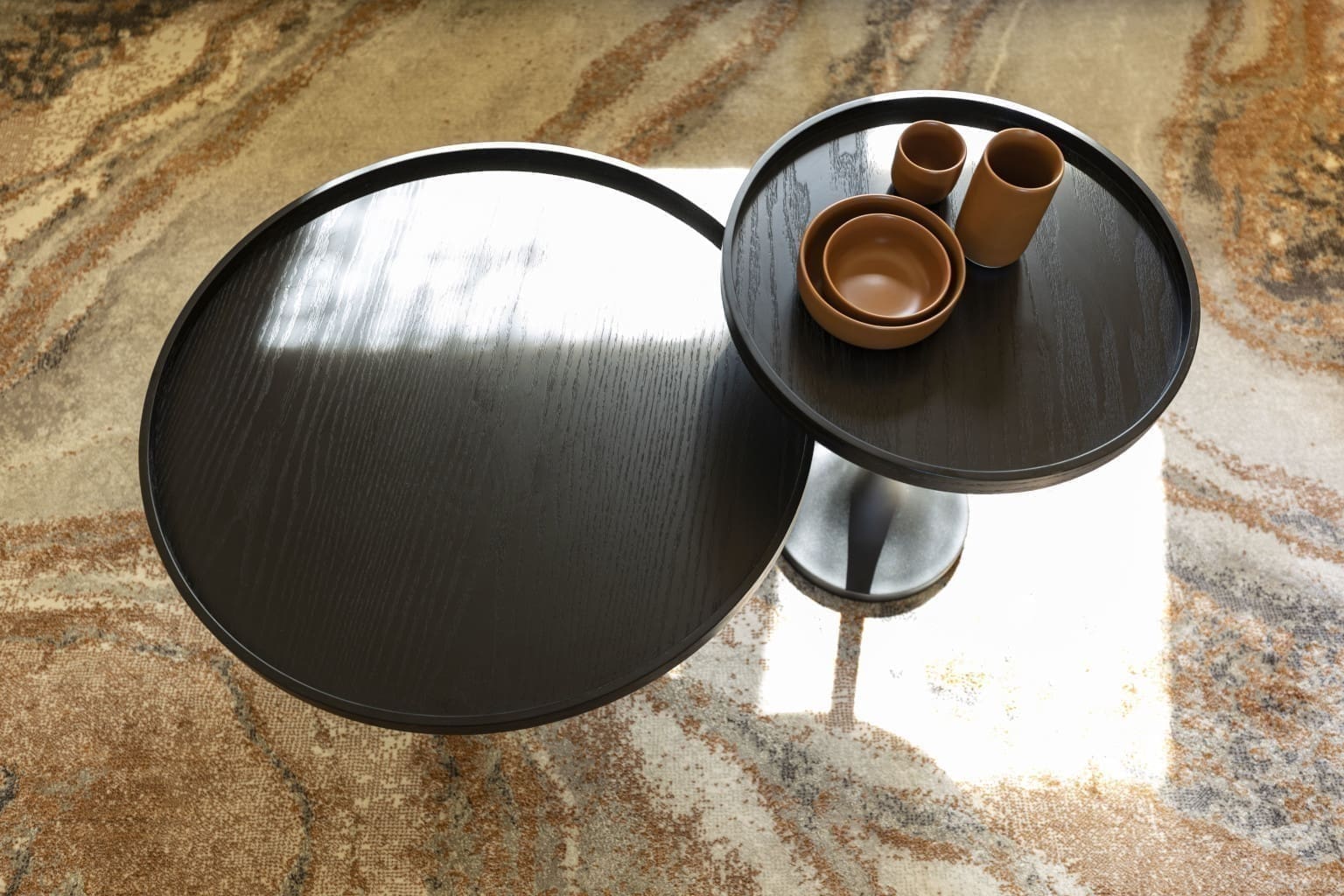 Salontafel Jason Black Zuiver Salontafel ZVR2300210