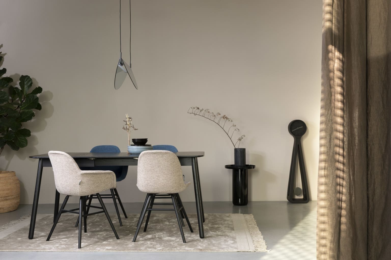 Tafel Glimps 120/162x80 - Black - Afbeelding 23