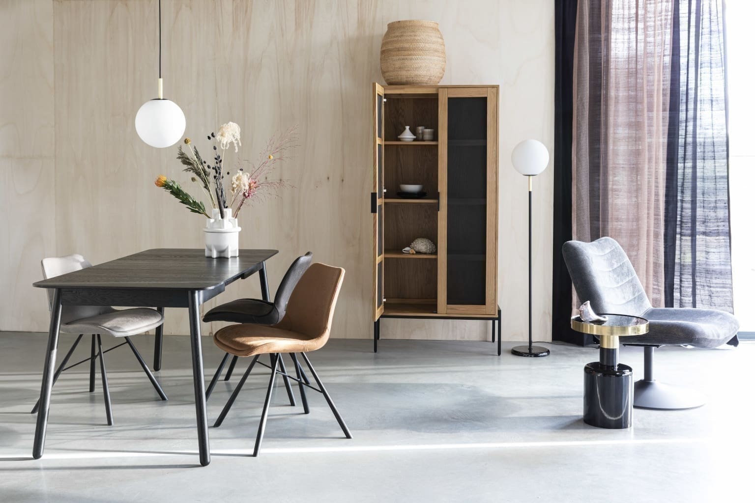 Tafel Glimps 120/162x80 - Black - Afbeelding 25