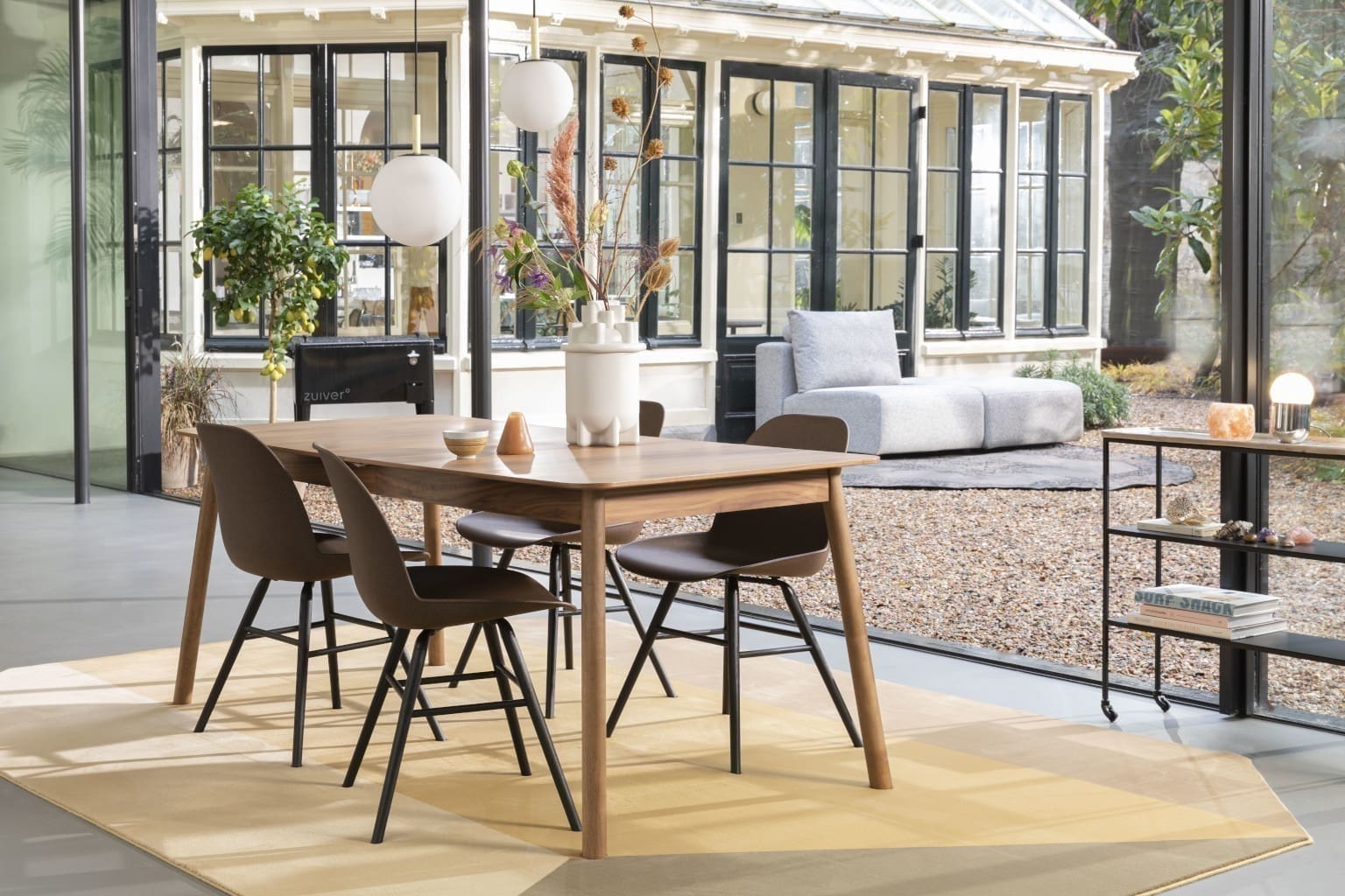 Tafel Glimps 180/240x90 - Walnut - Afbeelding 29