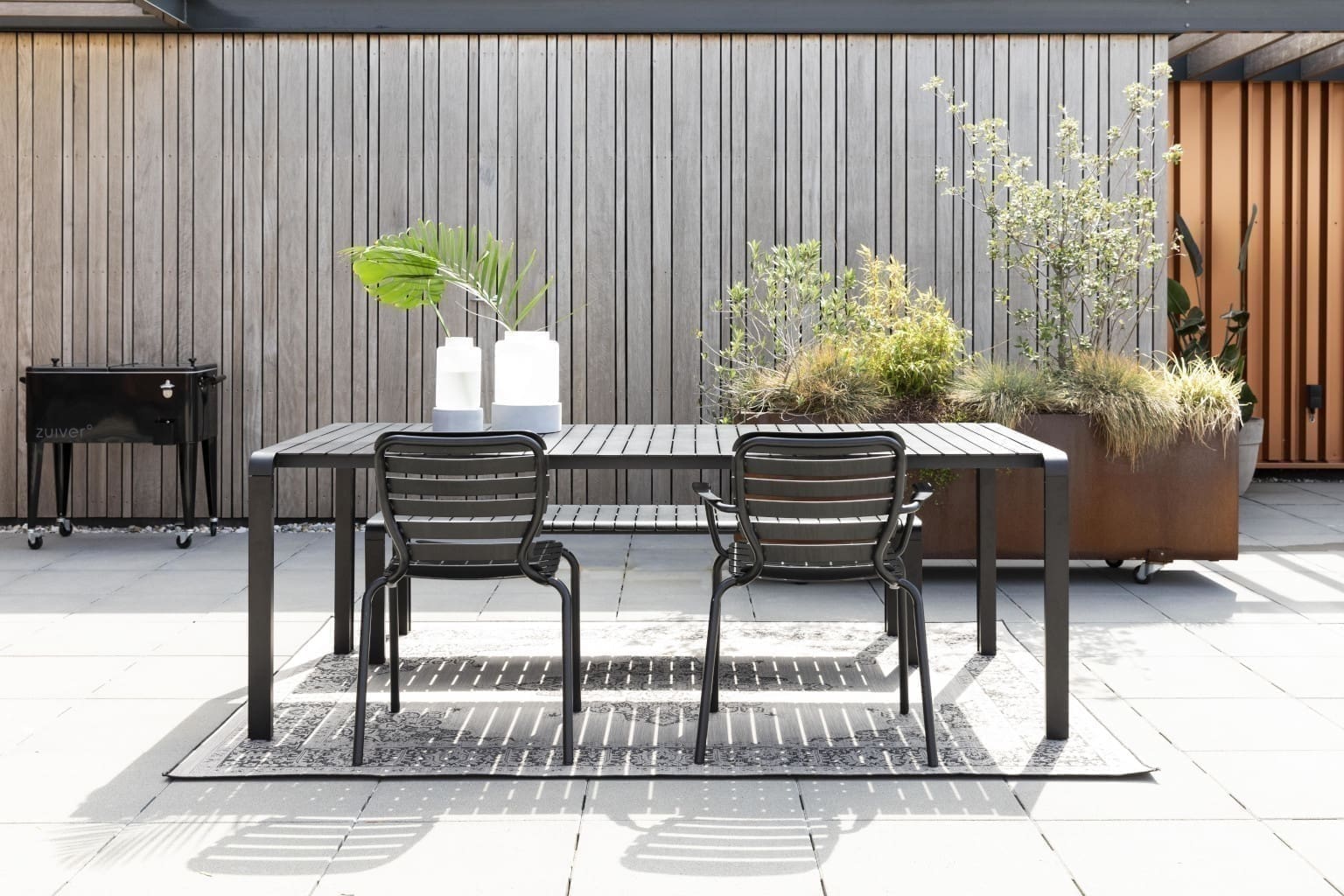 Stoel outdoor Vondel - Black - Afbeelding 20