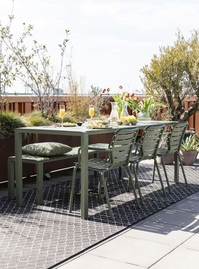 Stoel outdoor Vondel - Green - Afbeelding 19