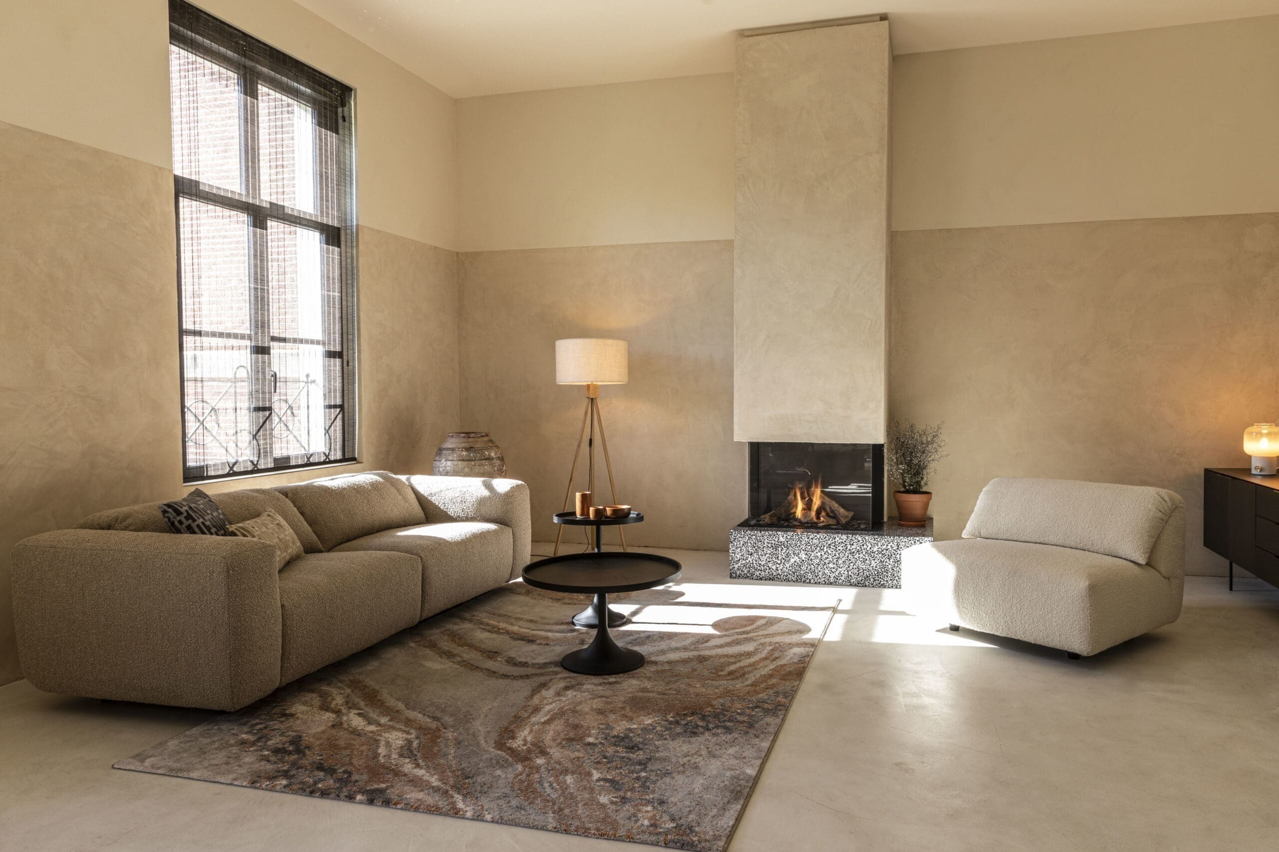 Vloerkleed Solar 160x230 - Grey/terra - Afbeelding 18