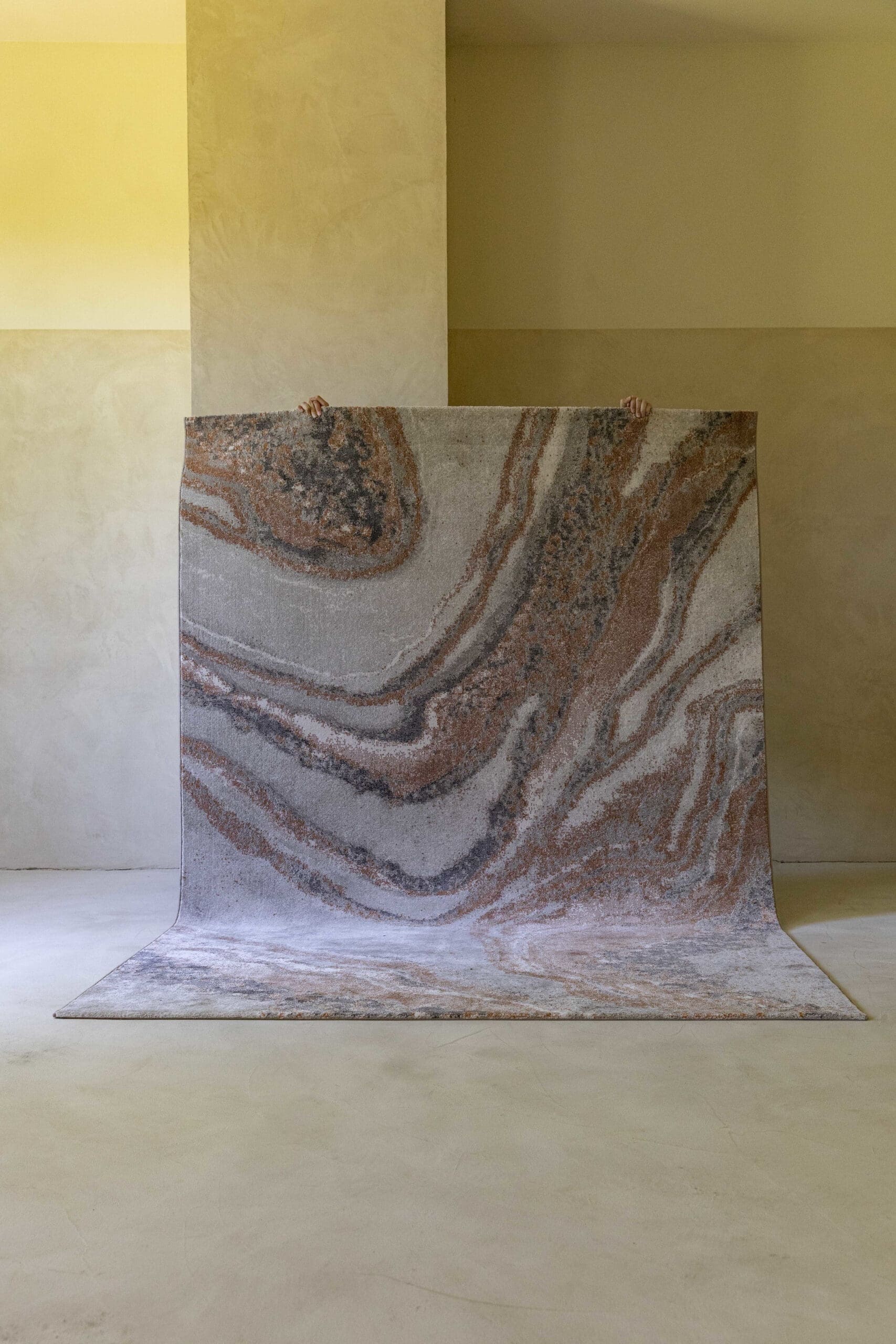 Vloerkleed Solar 200x290 - Grey/terra - Afbeelding 15