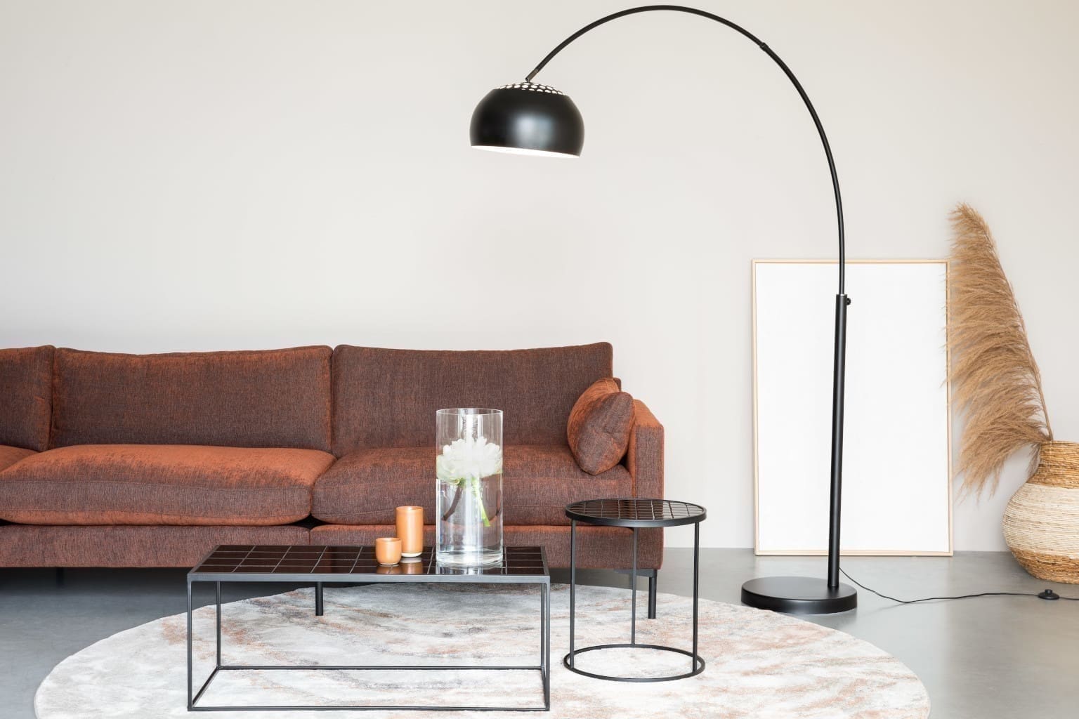 Vloerlamp Metal Bow - Black - Afbeelding 17