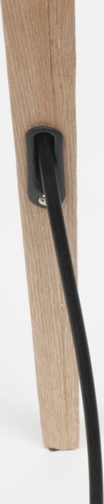 Vloerlamp Tripod Wood Black Zuiver ZVR5000805