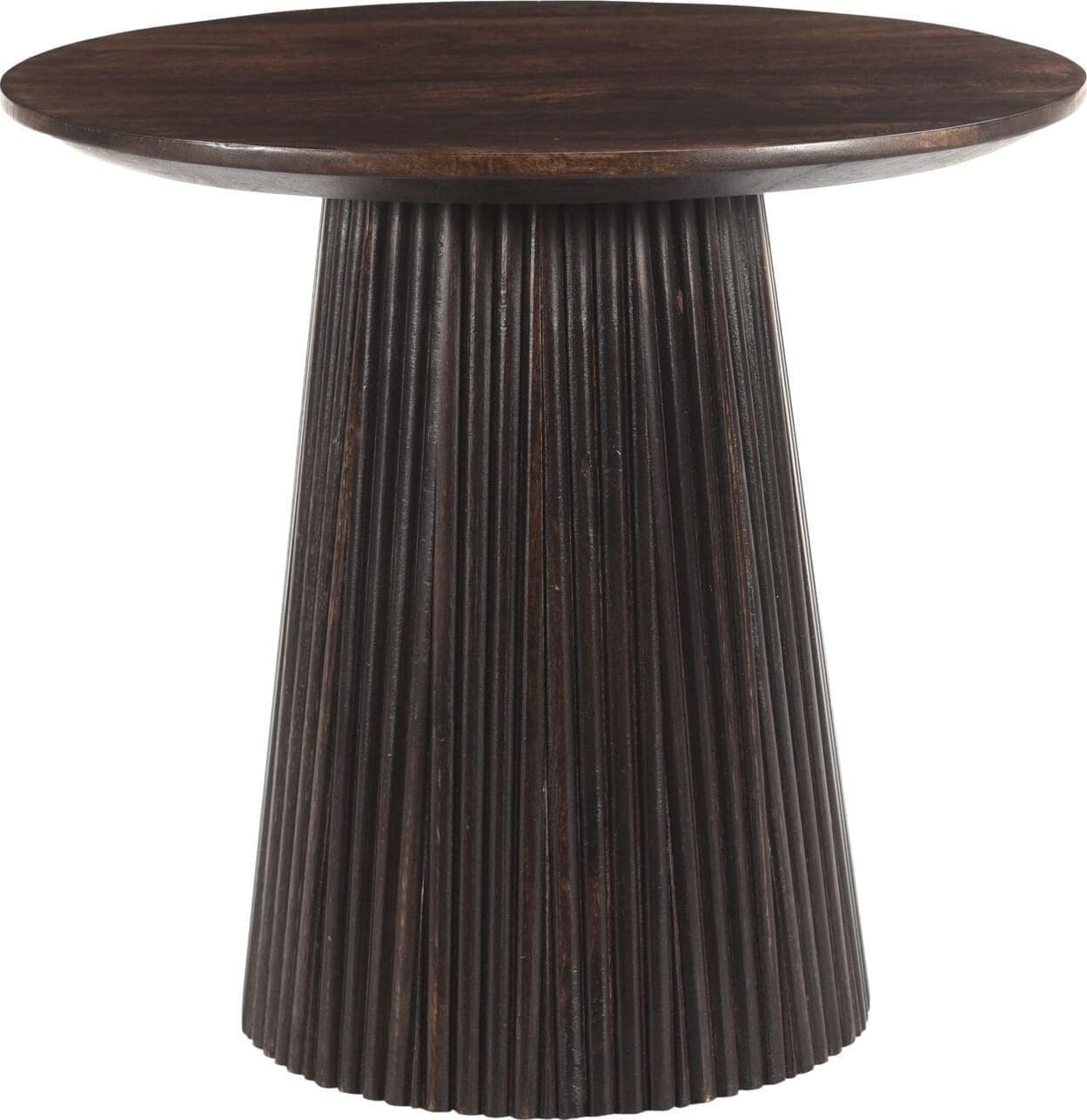 Bijzettafel Salvatora mangohout walnut - Afbeelding 2