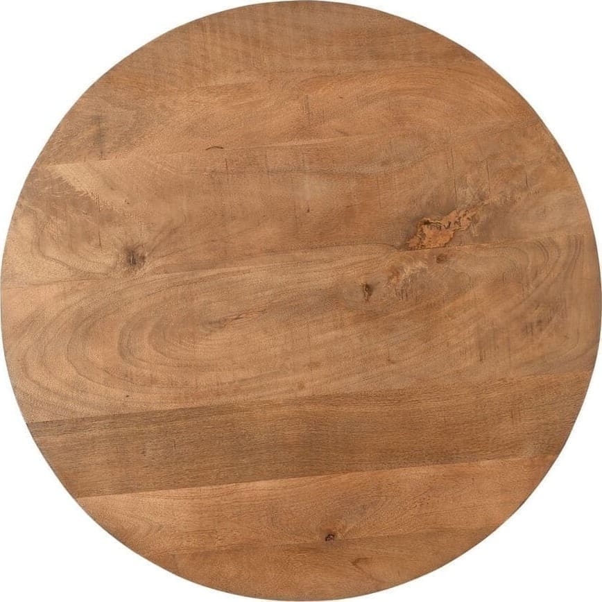 Bijzettafel Salvatora mangohout bruin - Afbeelding 3