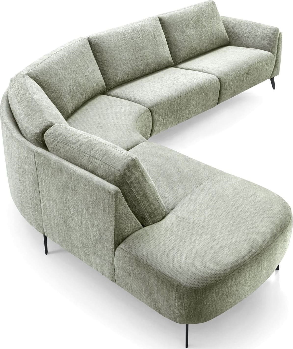 Hoekbank Harina met relax groen links - Afbeelding 6