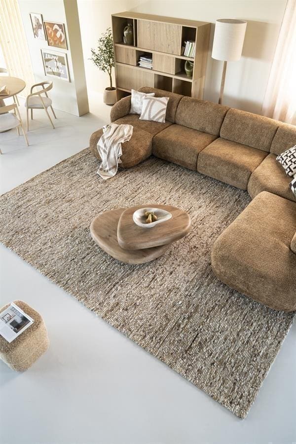 Vloerkleed Takara 290x390 cm - Mustard By-Boo 240036