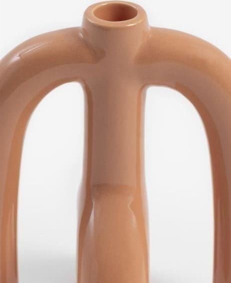 COCO maison Adele kandelaar H20cm Oranje Kandelaar