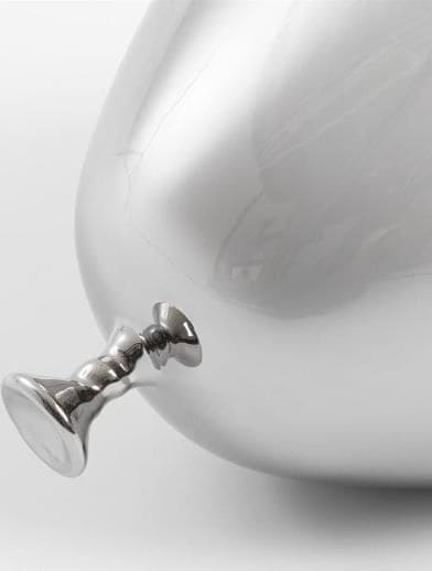 COCO maison Balloon beeld H17cm Zilver|Grijs Beeld