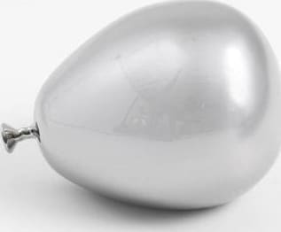 COCO maison Balloon beeld H17cm Zilver|Grijs Beeld