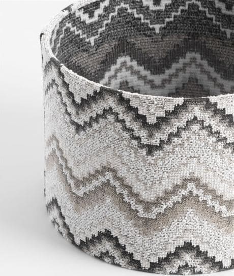 COCO maison Beautiq Lush lampenkap 30 x 21cm - antraciet Antraciet
