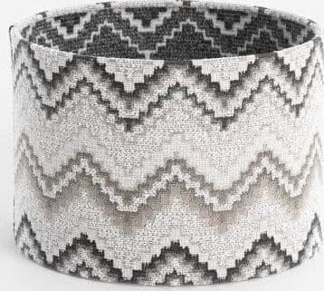 COCO maison Beautiq Lush lampenkap 30 x 21cm - antraciet Antraciet