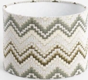 COCO maison Beautiq Lush lampenkap 30 x 21cm - olijf Groen