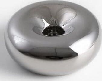 COCO maison Donut kandelaar D12cm Zilver|Grijs Kandelaar