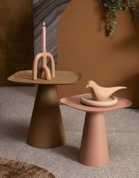 COCO maison Leen beeld H14cm Oranje Beeld