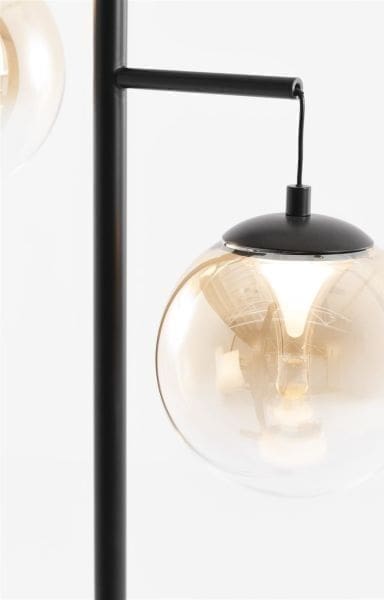 COCO maison Lexi vloerlamp 2*LED Zwart Vloerlamp