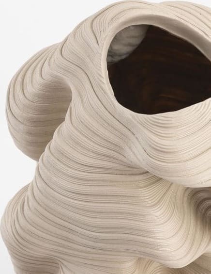 COCO maison Rinus vaas H41cm Beige Vaas