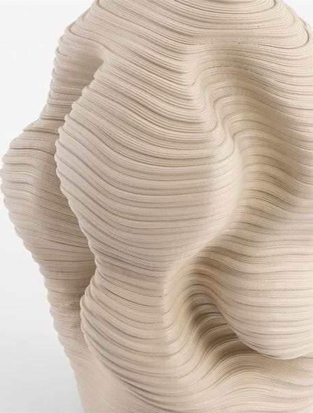 COCO maison Rinus vaas H41cm Beige Vaas