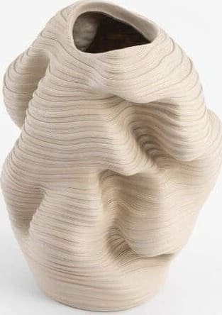 COCO maison Rinus vaas H41cm Beige Vaas