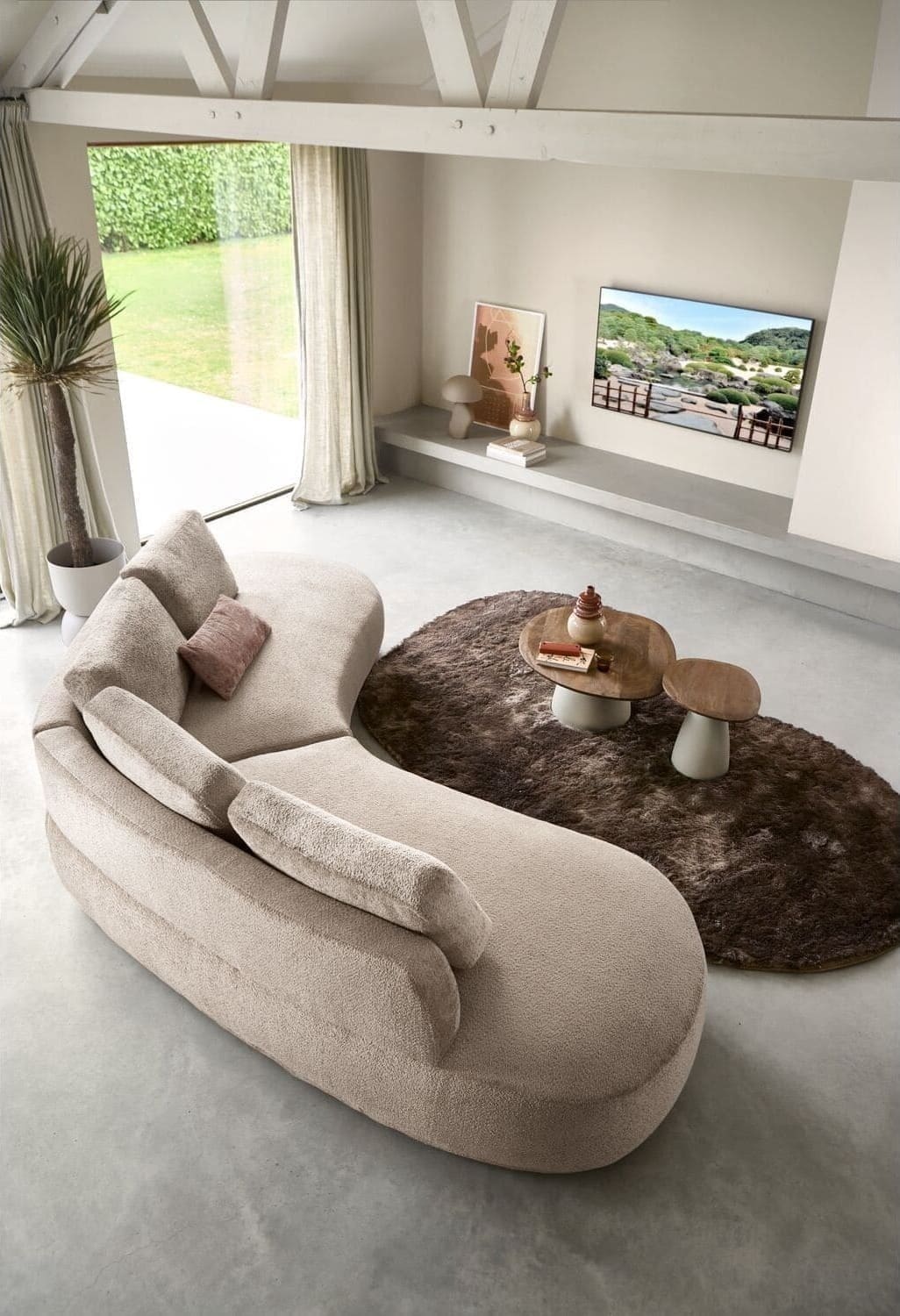 INHOUSE Elementenbank Camira taupe Taupe