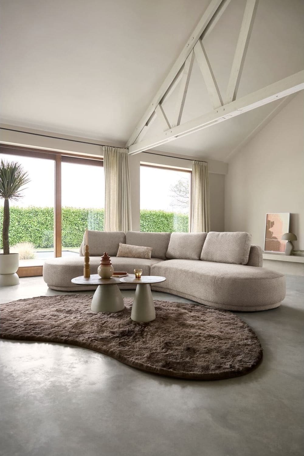 INHOUSE Elementenbank Camira taupe Taupe
