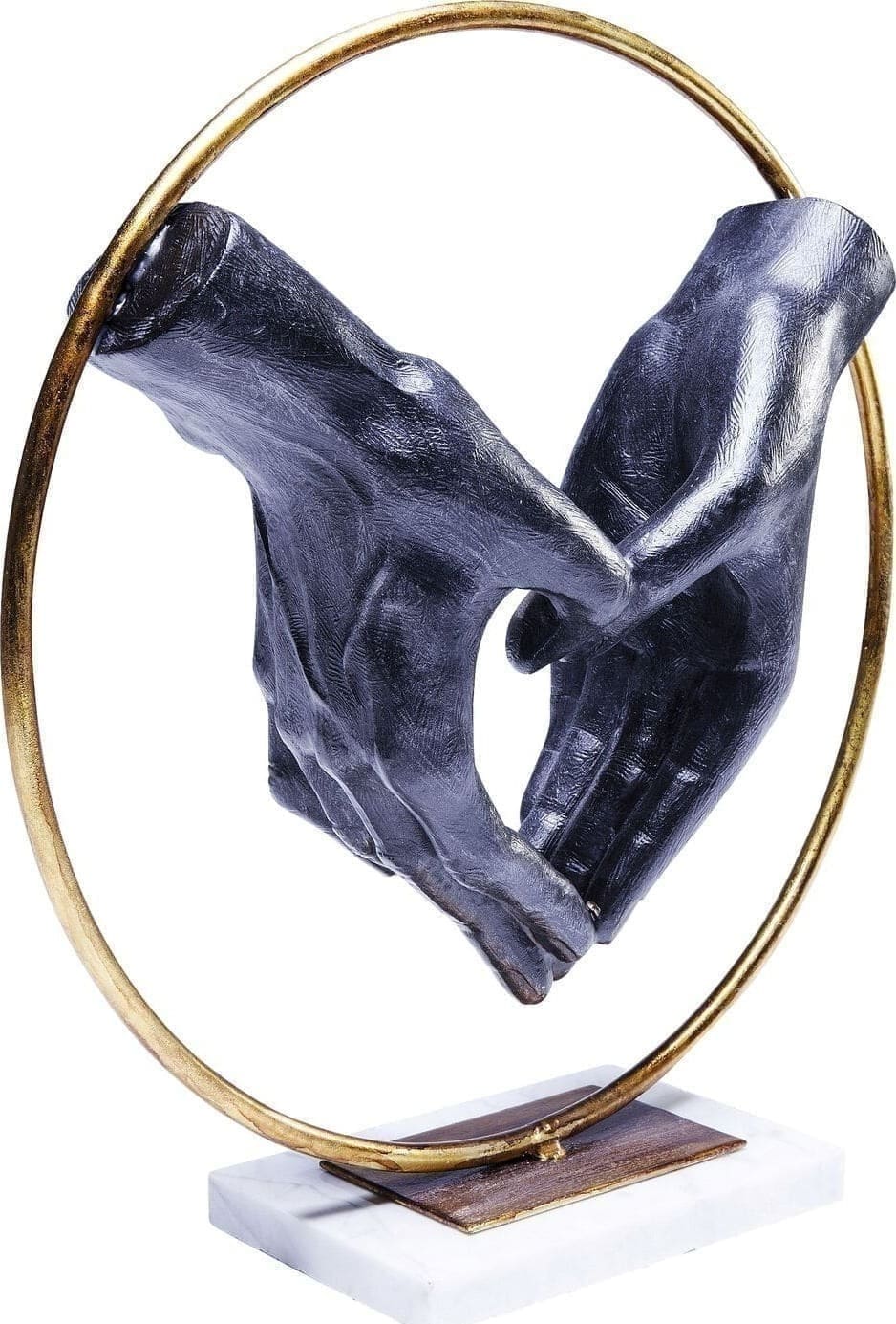 Beeld Elements Heart Hand 33cm Kare Design Beeld 60843