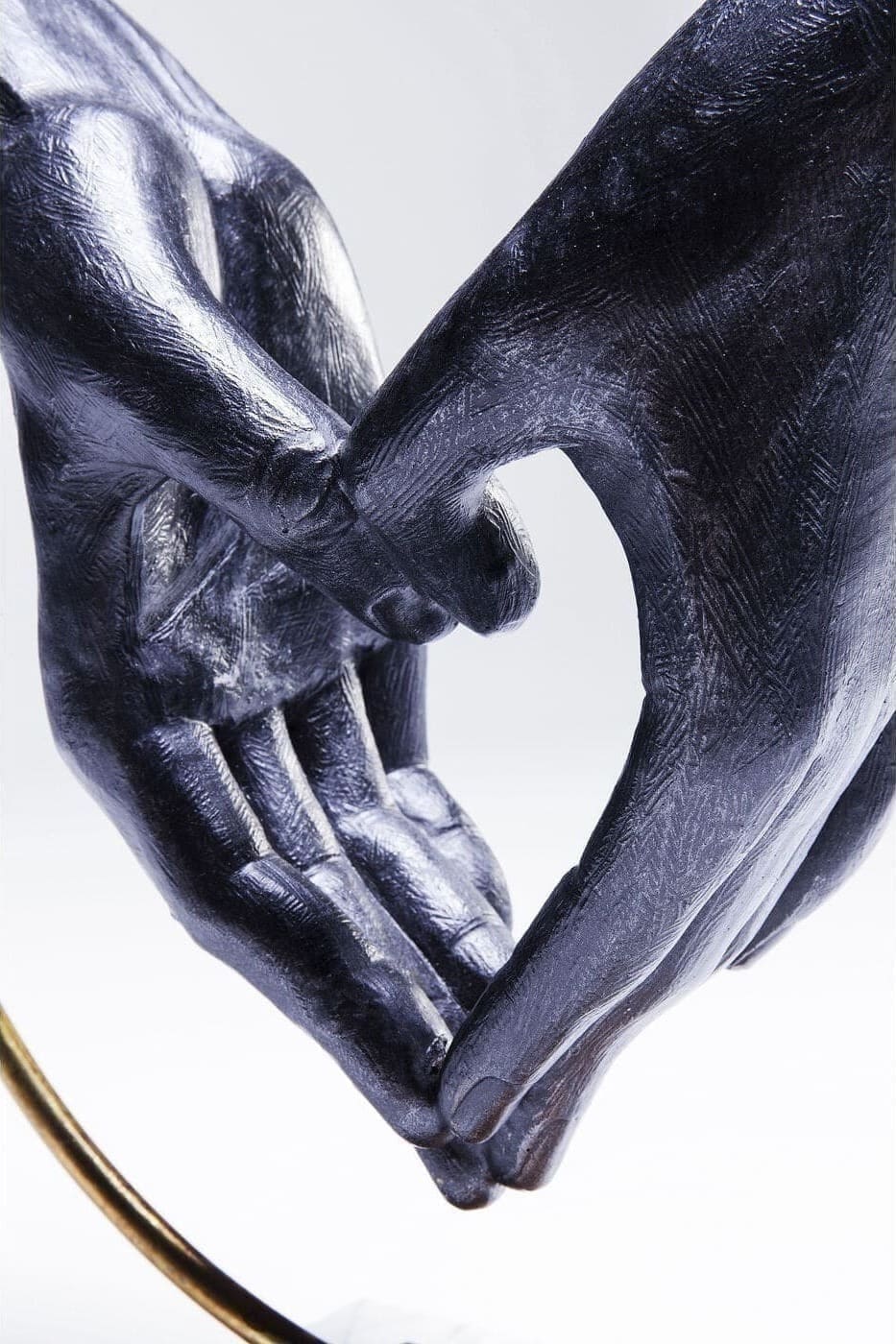 Beeld Elements Heart Hand 33cm Kare Design Beeld 60843