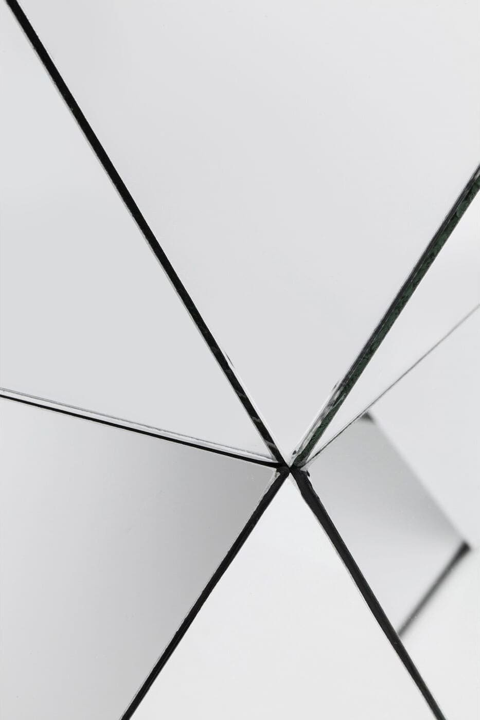 Bijzettafel Luxury Triangle 32x32cm Kare Design Bijzettafel 84157