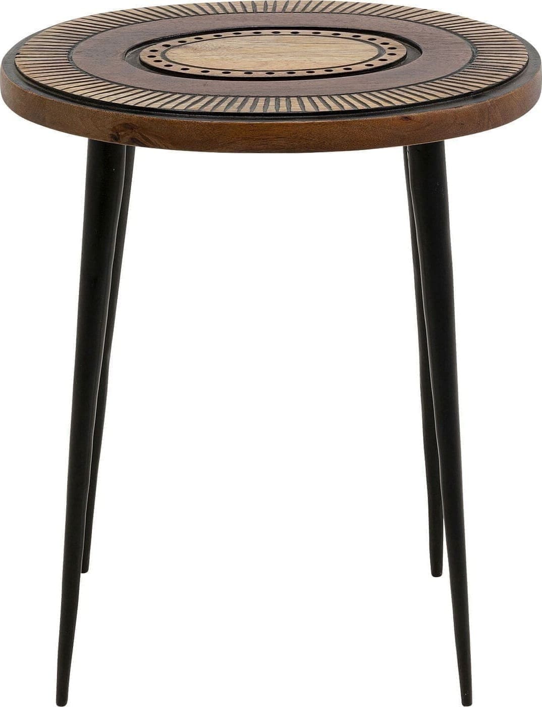Bijzettafel Medina Oval 40x30cm Kare Design Bijzettafel 70139